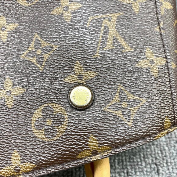 100% Authentic Louis Vuitton Montaigne BB Brown Monogram Canvas Satchel Bag - Picture 8 of 16